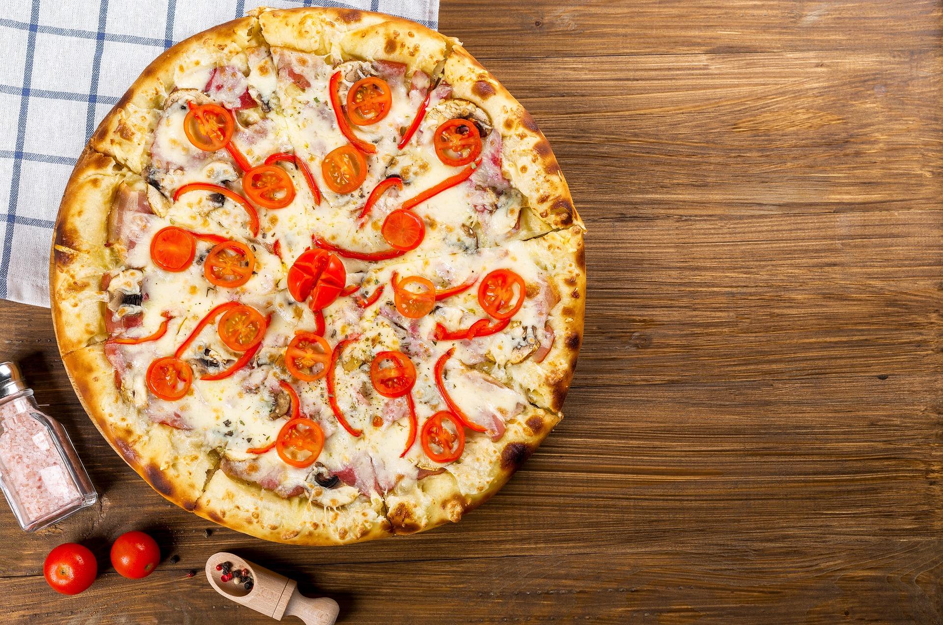 Pizza image from Pixabay